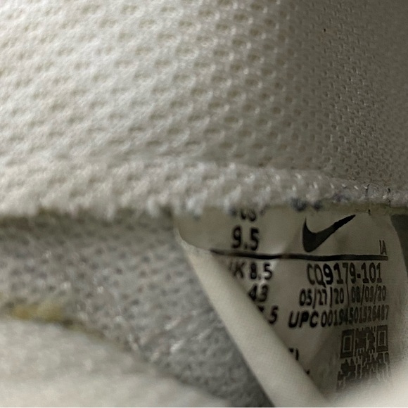 Nike Court Royale 2 Mid White Red Men's Size 9.5 Shoes Sneakers CQ9179-101 - Picture 10 of 11